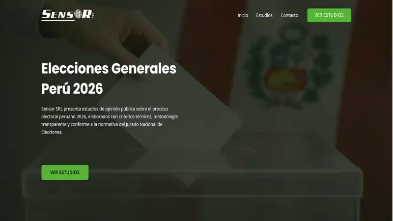 Sensor - Encuestas Electorales 2026